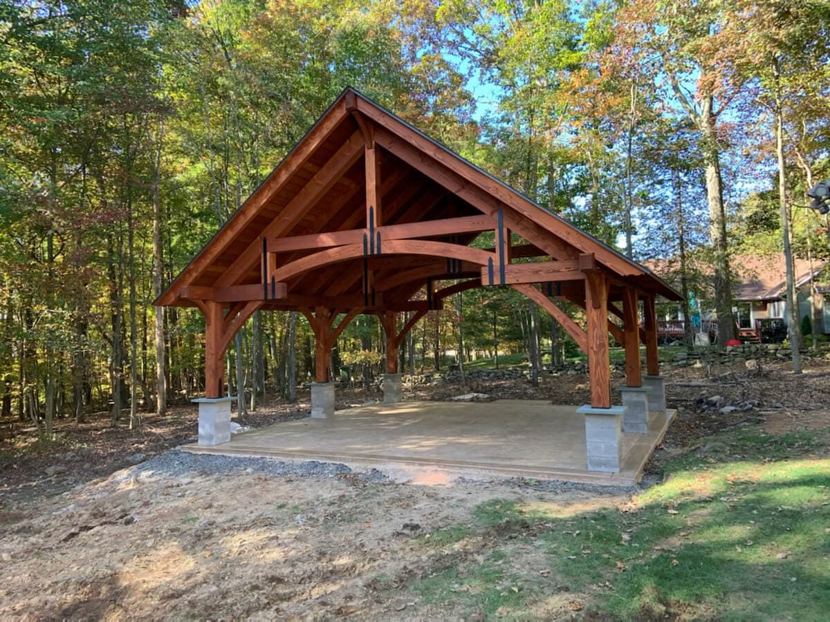 Grand Teton Timber Frame Pavilion